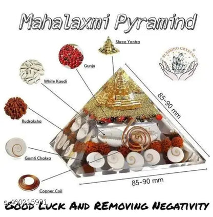 Transform Your Life – Shree Yantra Pyramid for Wealth, Peace & Success!