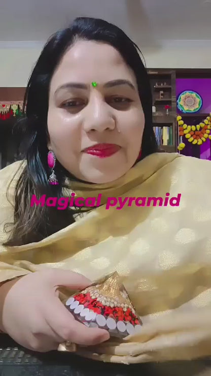 Transform Your Life – Shree Yantra Pyramid for Wealth, Peace & Success!